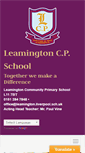 Mobile Screenshot of leamingtonprimary.com